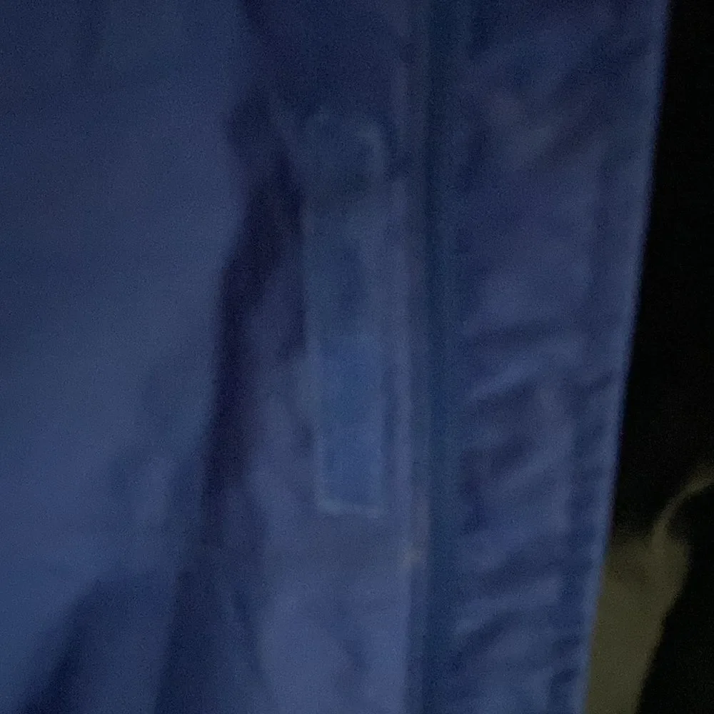 North Face Windbreaker Royal Blue Sz M impeccable